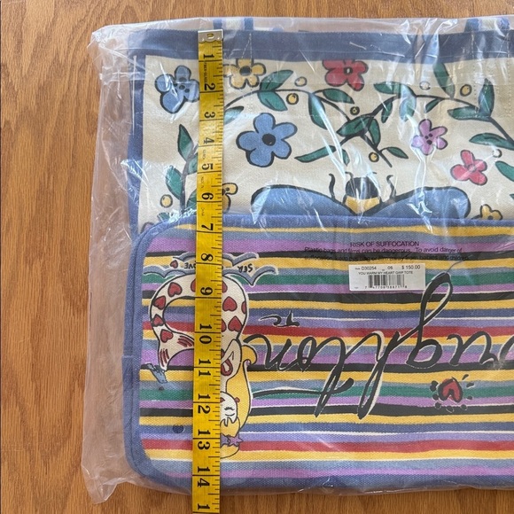 NWT Brighton You Warm My Heart Tote - Floral Love Bee Happy - Picture 7 of 8